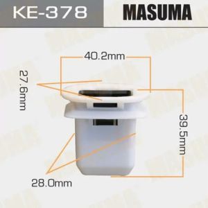 Клипса автомобильная MASUMA  KE-378