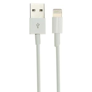 Кабель LuazON, Lightning - USB, 1 А, 0,9 м, белый