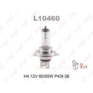 Лампа LYNXauto  L10460  H4 12V 60/55W P43T-38