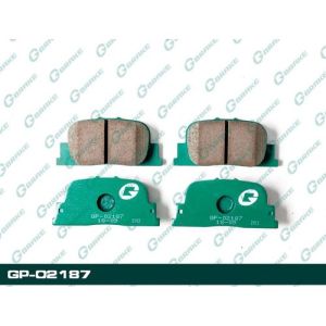 Колодки тормозные дисковые G-BRAKE GP02187/PF1431