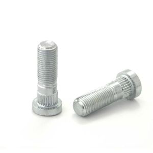 Шпилька M12*1,5, 46/27, Шлицы D12.8, цинк