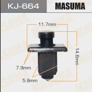 Клипса крепежная MASUMA KJ-664