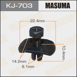 Клипса крепежная MASUMA KJ-703
