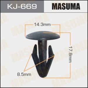 Клипса крепежная MASUMA KJ-669