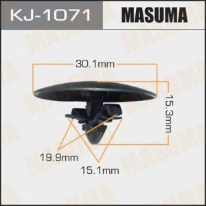 Клипса крепежная MASUMA KJ-1071