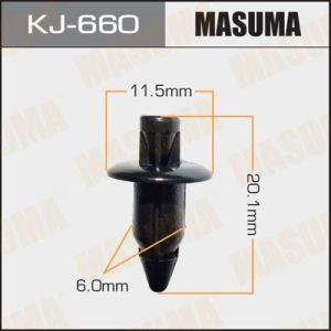 Клипса крепежная MASUMA KJ-660