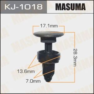 Клипса крепежная MASUMA KJ-1018