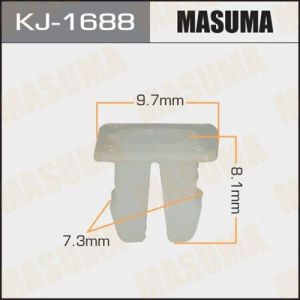 Клипса крепежная MASUMA KJ-1688