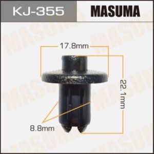 Клипса автомобильная (автокрепеж) MASUMA KJ-355
