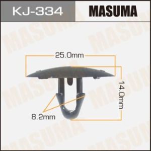 Клипса автомобильная (автокрепеж) MASUMA KJ-334