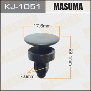 Клипса крепежная MASUMA KJ-1051