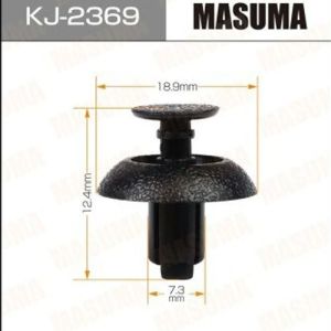 Клипса крепежная MASUMA KJ-2369