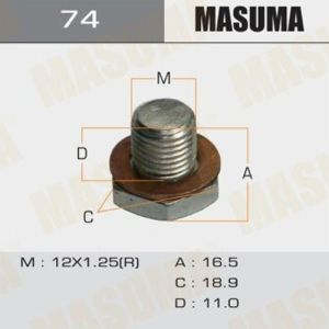 Болт маслосливной A/T MASUMA (с шайбой) 74/31377-31X06