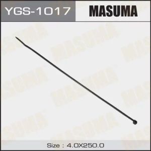 Хомут пластиковый MASUMA черный 4х250