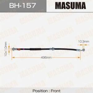 Шланг тормозной MASUMA LH BH157/RN608/30553627