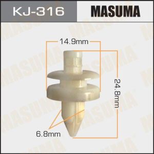 Клипса автомобильная  MASUMA KJ-316