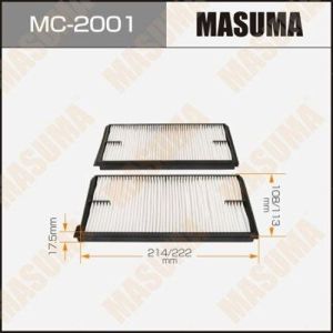 Салонный фильтр MASUMA MC2001/AC981SET