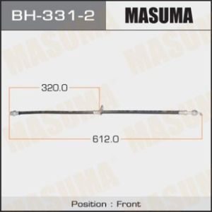 Шланг тормозной MASUMA  /front/   BH331-2/ 30045037  LH