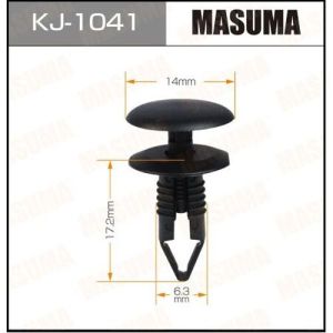 Клипса крепежная MASUMA KJ-1041