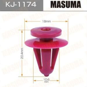 Клипса крепежная MASUMA KJ-1174