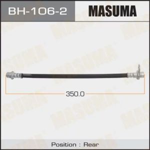 Шланг тормозной /rear/  MASUMA  BH1062/90947-02822   LH