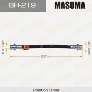 Шланг тормозной MASUMA BH219/31045377/SH45377