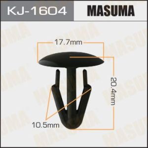 Клипса пластиковая Masuma KJ-1604