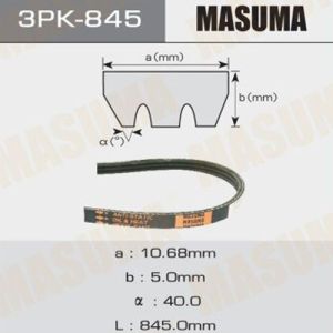 Ремень ручейковый MASUMA 3PK-845