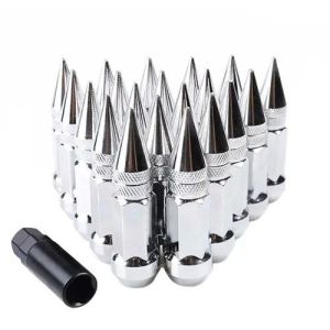 Комплект гаек М12х1,25 L=80 хром+1ключ (KK911944SD/CR)