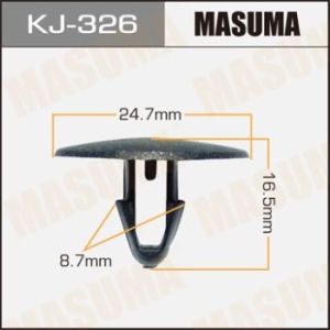 Клипса автомобильная (автокрепеж) MASUMA KJ-326