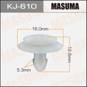 Клипса крепежная MASUMA  KJ-610