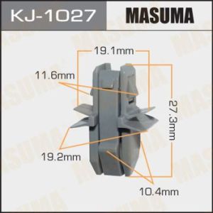 Клипса крепежная MASUMA KJ-1027.