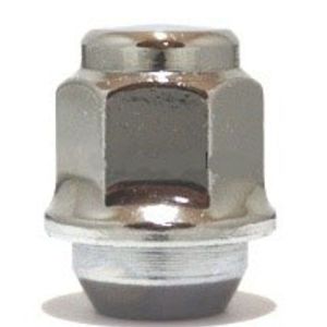 Гайка колёсная М12x1.5x33 хром конус, ключ 21