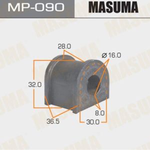 Втулка стабилизатора MASUMA MP-090/T110SV	к-т 2шт