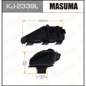 Клипса крепежная MASUMA KJ-2339 L
