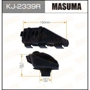 Клипса крепежная MASUMA KJ-2339 R