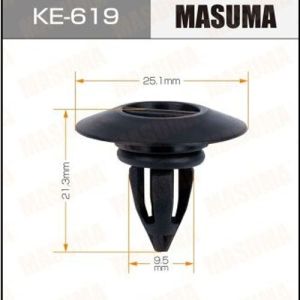 Клипса автомобильная (автокрепеж) MASUMA KE-619