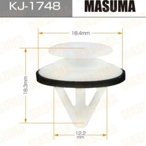Клипса крепежная MASUMA KJ-1748