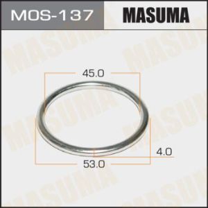 Прокладка глушителя MASUMA MOS137/NG10121 (20691-57E01)   45.3*54.5