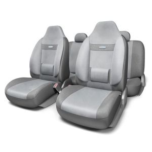 Чехлы на сиденья универсальные COMFORT COM-1105H D.GY/L.GY
