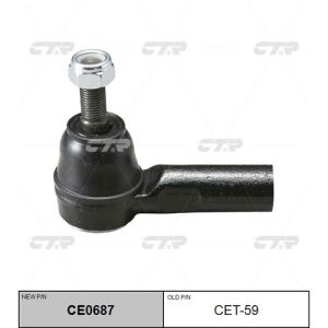 Наконечник рулевой CTR CET59/CE0687/SE2651/V71001/KTR1000