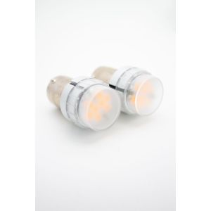 Лампа светодиодная Blick 1156(P21W)-2835-8SMD Желтый 12V 2шт