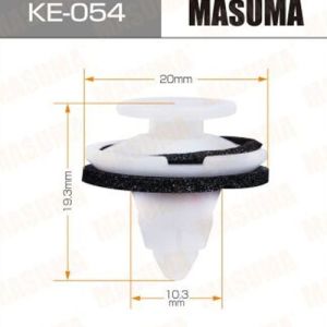 Клипса автомобильная  MASUMA KE-054