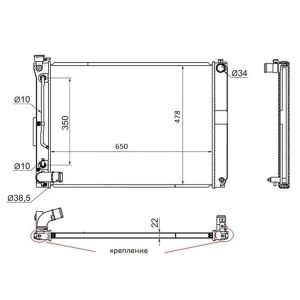 Ti-Guar Радиатор TG-6471224 * Ti•GUAR