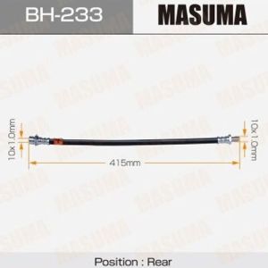 Шланг тормозной задний MASUMA BH233/90947-02893  CR5#, SR50