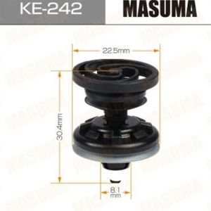 Клипса автомобильная  MASUMA KE-242