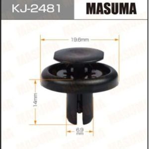 Клипса автомобильная (автокрепеж) MASUMA KJ-2481