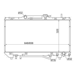 Ti-Guar Радиатор TG-6001226 * Ti•GUAR