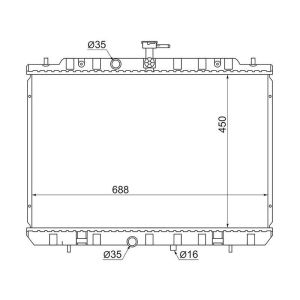Ti-Guar Радиатор TG-6031116 * Ti•GUAR
