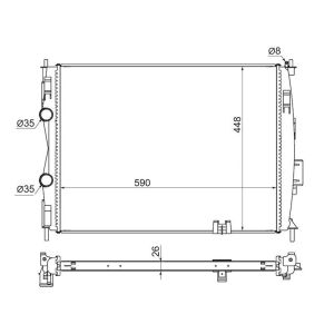 Ti-Guar Радиатор TG-6071126 * Ti•GUAR